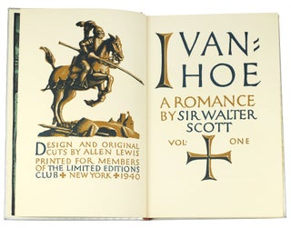 Ivanhoe. Design and original cuts by Allen Lewis.