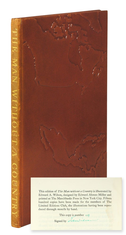 Item #125050 The Man without a Country. Illustrated by Edward A. Wilson. Edward Everett Hale.
