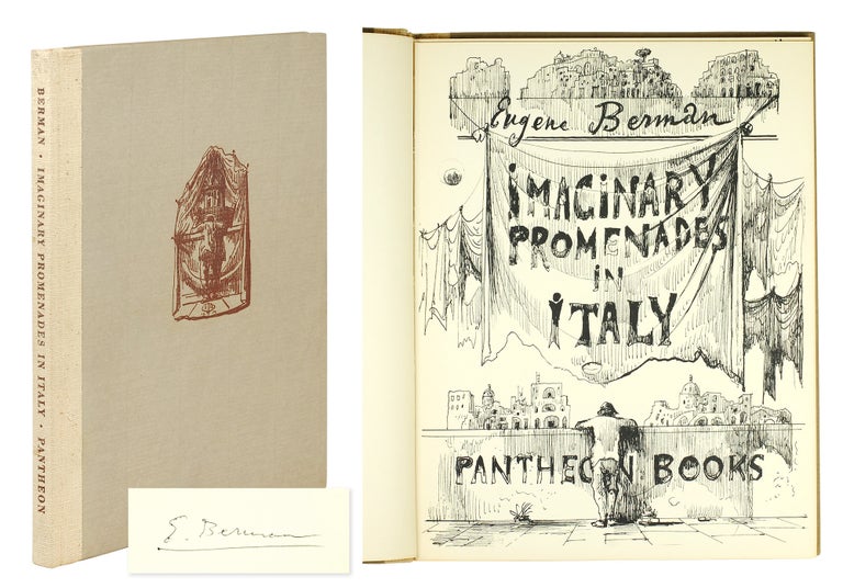 Item #125157 Imaginary Promenades in Italy. Eugene Berman.