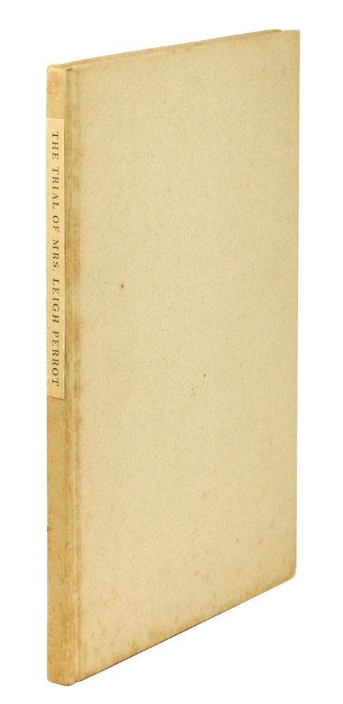 Item #125186 The Trial of Mrs Leigh Perrot. Jane Austen, Sidney Ives.