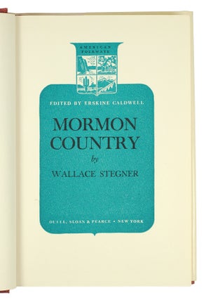 Mormon Country.