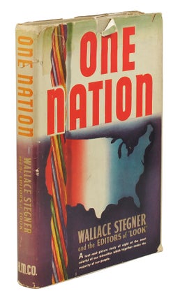 Item #125289 One Nation. Wallace Stegner