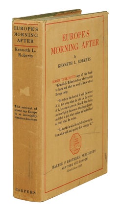 Item #125329 Europe's Morning After. Kenneth Roberts