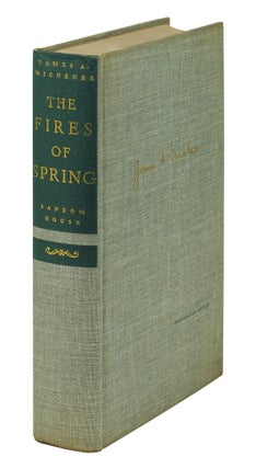 Item #125380 The Fires of Spring. James A. Michener