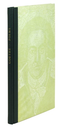 Item #125589 Goethe Poems. A new collection published to celebrate the 250th anniversary of the...