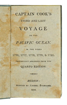 Item #125617 Captain Cook’s Third and Last Voyage to the Pacific Ocean in the Years 1776, 1777,...