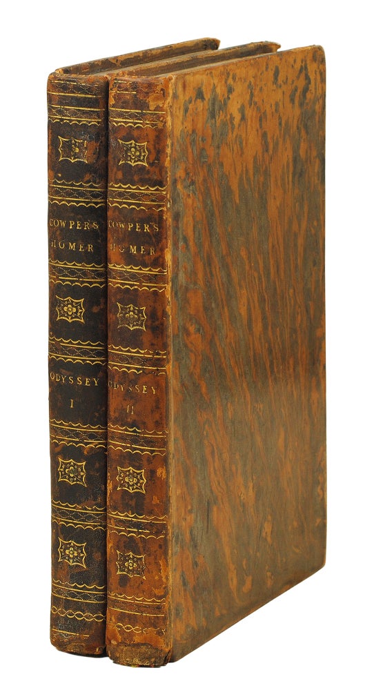 Item #125837 The Odyssey of Homer, Translated into English Blank Verse by the late William Cowper, Esq. The Second Edition with copious Alterations and Notes. William Homer. Cowper.
