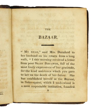 A Visit to the Bazaar: by the Author of Juliet, or the Reward of Filial Affection; and the Port Folio of a School Girl.