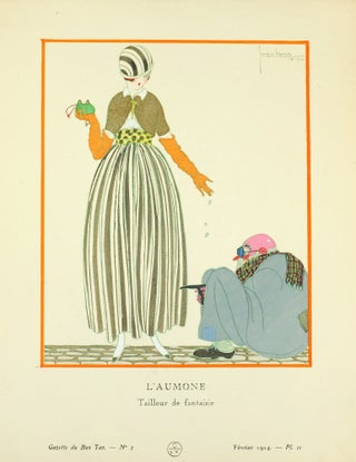 Item #126074 Gazette du Bon Ton. Art, Mode et Frivolités. "L'Aumone. Taileur de fantaisie."...