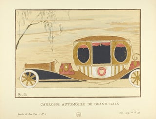 Item #126111 Gazette du Bon Ton. Art, Mode et Frivolités. "Carrosse Automobile de Grand Gala."...