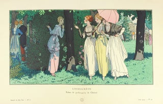 Gazette du Bon Ton. Art, Mode et Frivolités. "L'Indiscrete. Robes de garden-party de...