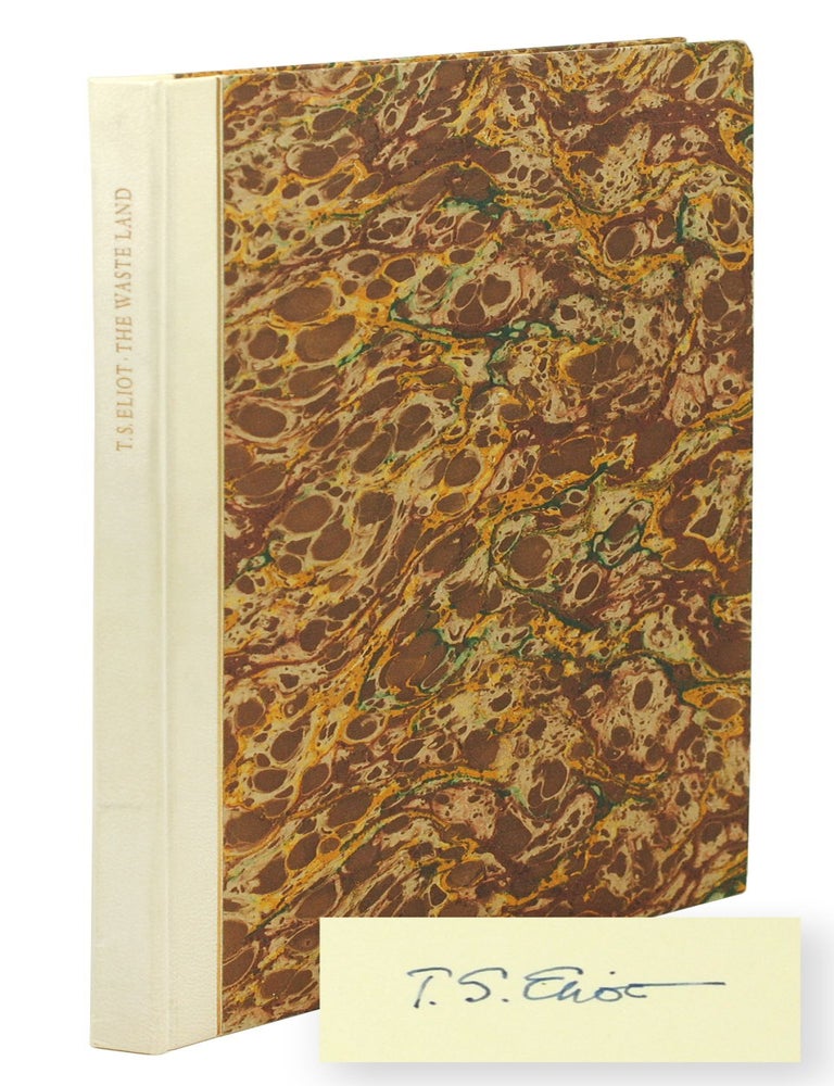 Item #126245 The Waste Land. T. S. Eliot.
