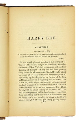 Harry Lee; or, Hope for the Poor.