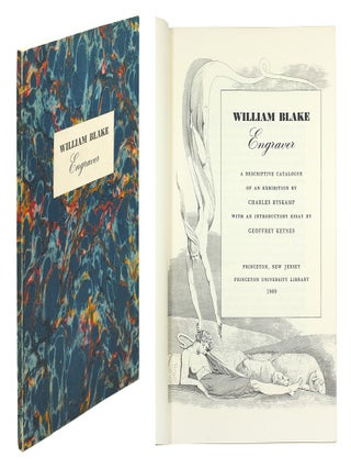 Item #126279 William Blake Engraver: A Descriptive Catalogue… by Charles Ryskamp…. Exhibition...