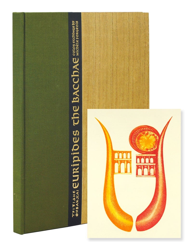 Item #126826 The Bacchae, Dionysus, The God. Allen Press, Euripides.