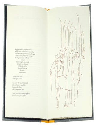 Figures in a Setting. Six Poems by James Kirkup, illustrated by John Watts.