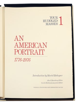 &ldquo;Your Huddled Masses&rdquo; being Part 1 of An American Portrait 1776-1976, constructed 1973-1975.