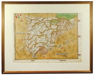 Tabula moderna Hispanie.