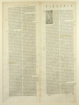 Nova Virginiae Tabula [Virginia and Chesapeake Bay].