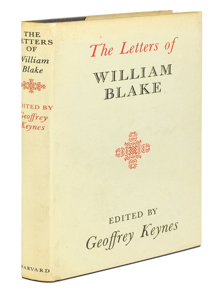 Item #127130 The Letters of William Blake. Geoffrey Keynes.
