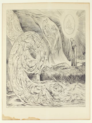 Blake&rsquo;s Illustrations of Dante. Plate 1: &ldquo;The Circle of the Lustful: Paolo and Francesca&rdquo;.