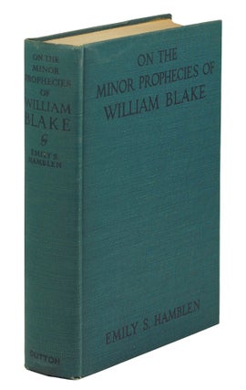 On the Minor Prophecies of William Blake. With an Introduction by S. Foster Damon.