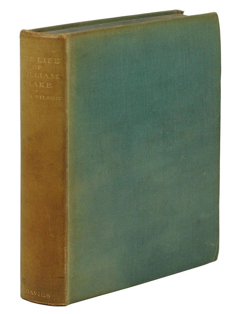 Item #127198 The Life of William Blake. Mona Wilson.