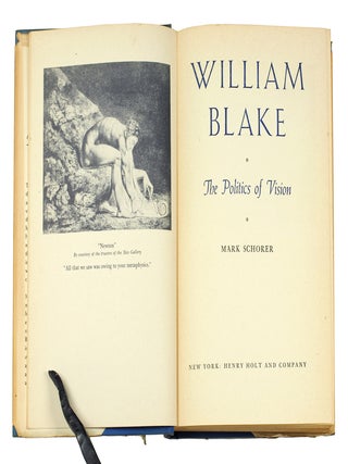 William Blake The Politics of Vision.