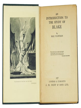 An Introduction to the Study of Blake.