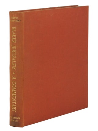William Blake&rsquo;s Jerusalem. Foreword by Geoffrey Keynes