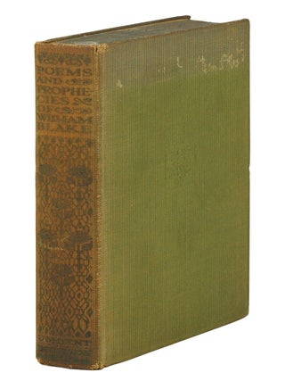 Poems and Prophecies. Edited with an introduction Max Plowman. Supplementary Note, Select...