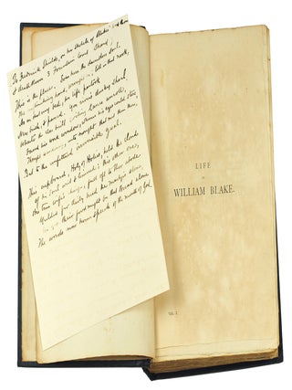 Life of William Blake. With Selections from his Poems and Other Writings. A New and Enlarged Edition illustrated from Blake&rsquo;s own Works. With additional Letters and a Memoir of the Author.