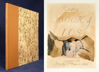 Item #5540 The Book of Los. William Blake, Trianon Press
