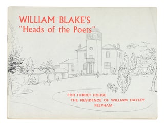 Item #5699 William Blake’s “Heads of the Poets” for Turret House the residence of William...