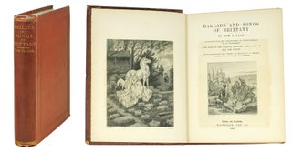 Item #5913 Ballads and Songs of Brittany. By Tom Taylor. Translated from the "Barsaz-Breiz" of...