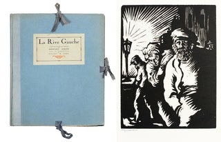 Item #6262 La Rive Gauche. A Group of Woodcuts and Drawings by Howard Simon with an Introduction...