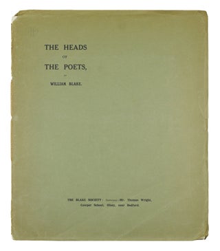 Item #9275 The Heads of the Poets. Eighteen in Number--of Which Seventeen Have Not Been Hitherto...